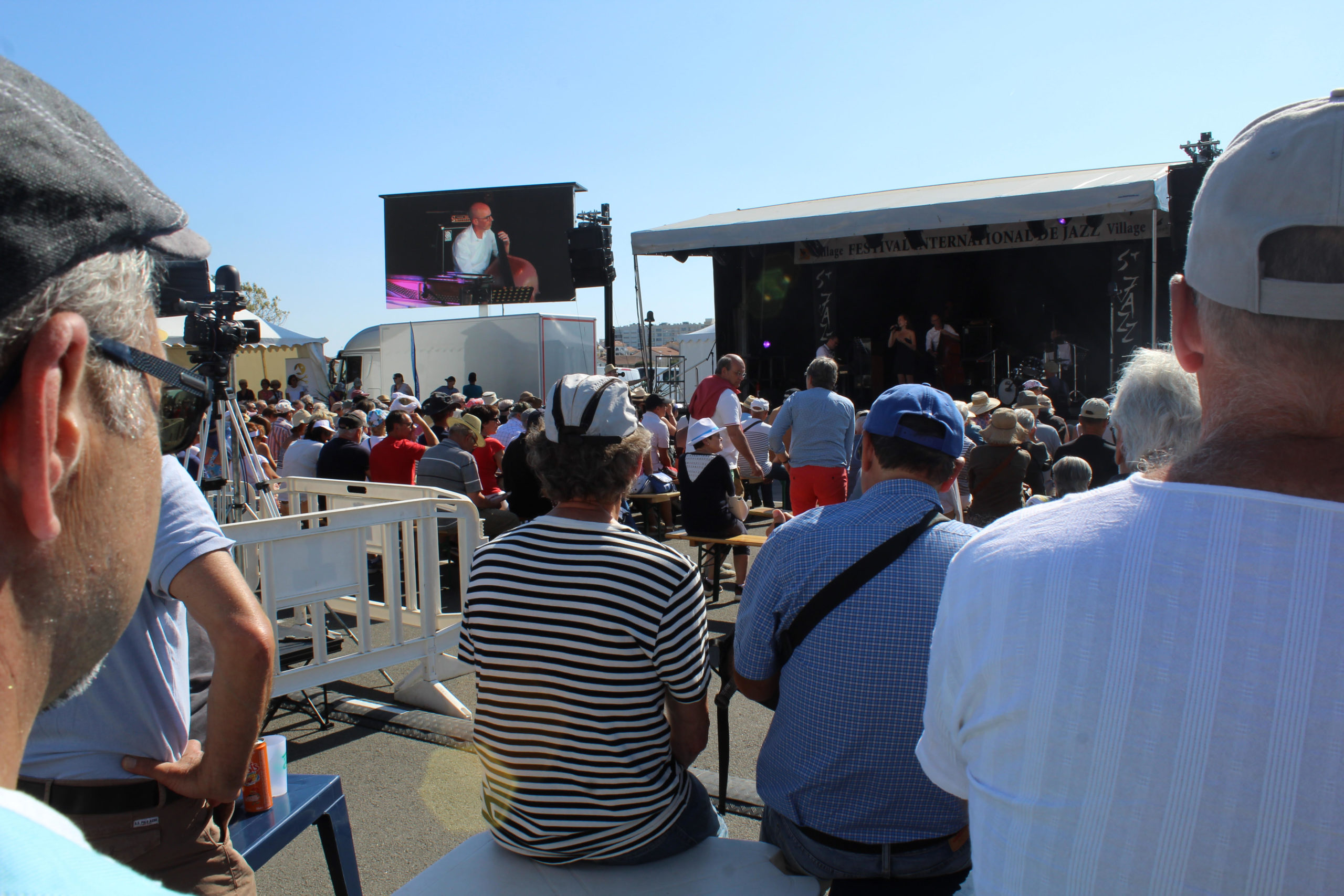 écran géant led festival musique plein air retransmission concert